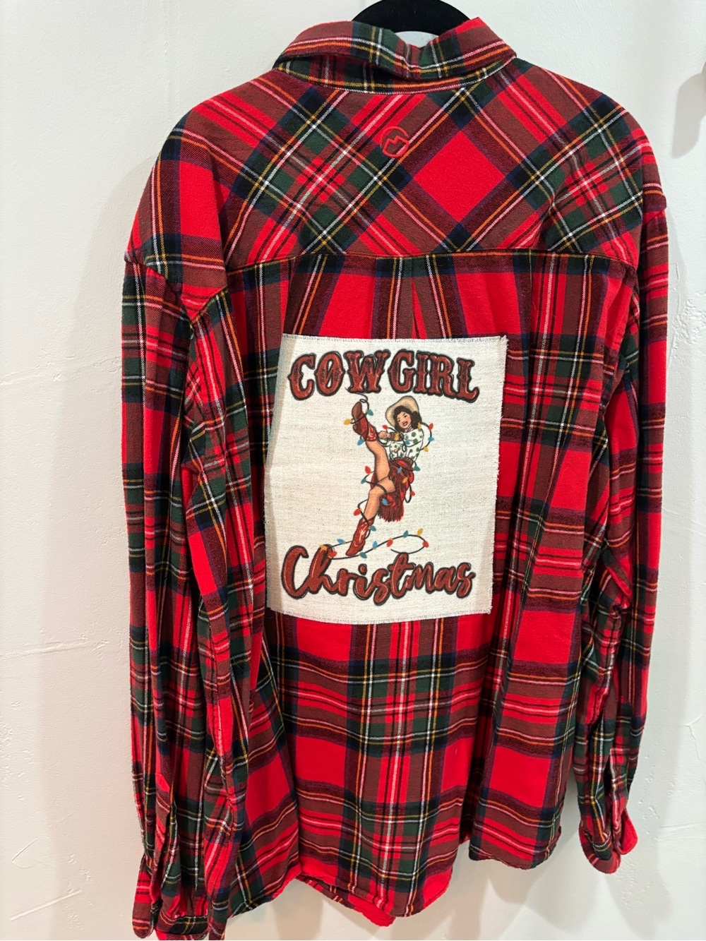Magellan Outdoors Red Plaid Button-Up Flannel Shirt